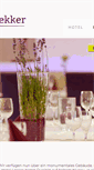 Mobile Screenshot of hotel-lekker.com